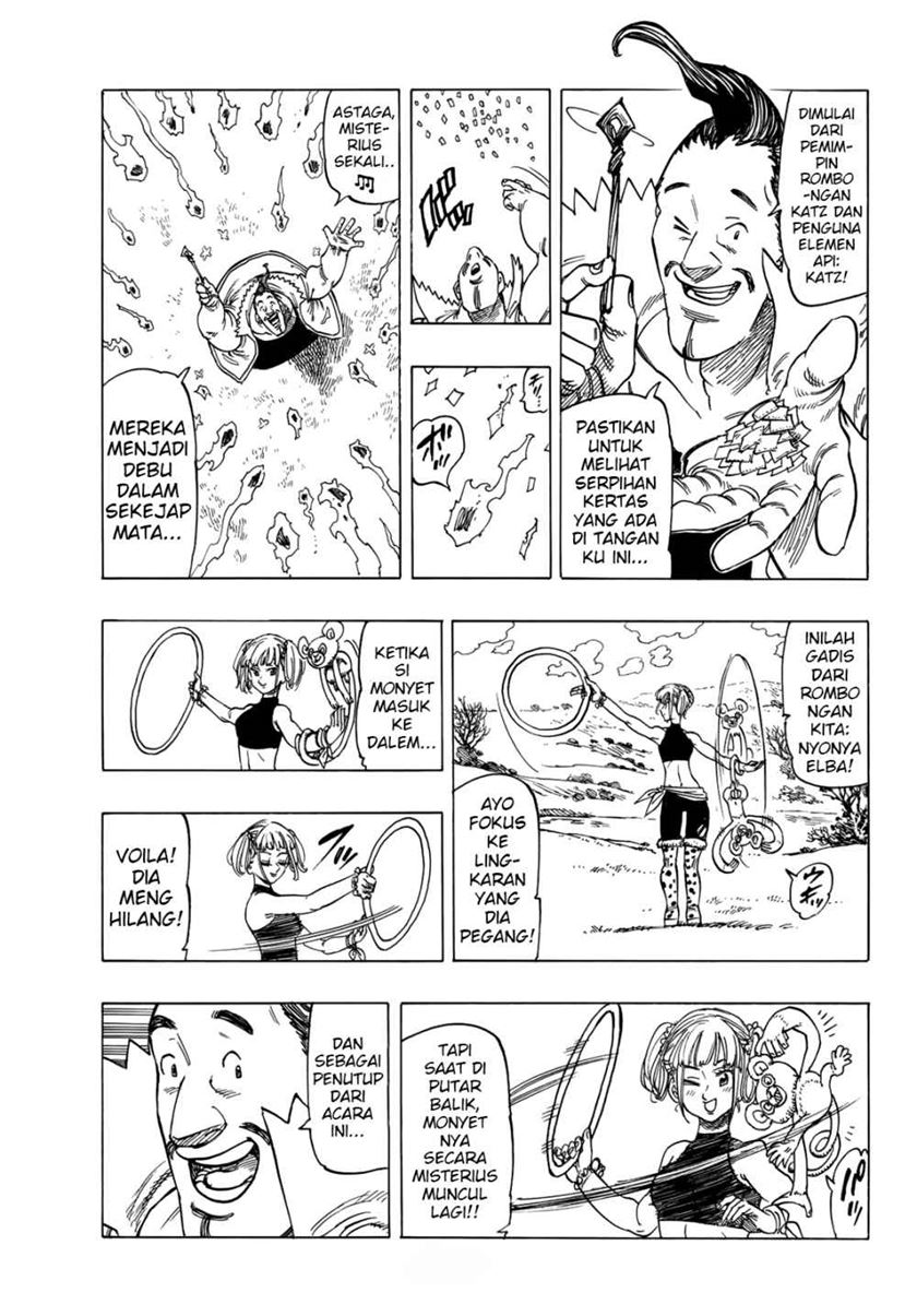 Halaman 13 dari Mokushiroku no Yonkishi Chapter 2
