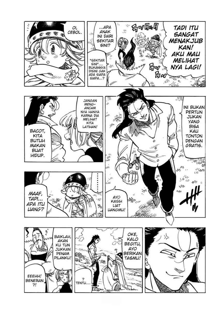 Halaman 15 dari Mokushiroku no Yonkishi Chapter 2