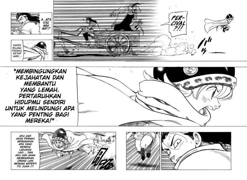 Halaman 28 dari Mokushiroku no Yonkishi Chapter 2