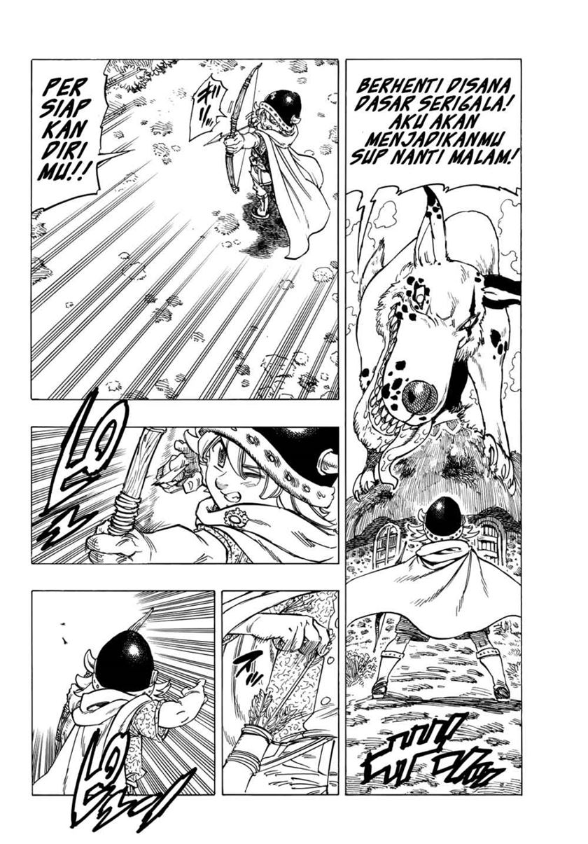 Halaman 29 dari Mokushiroku no Yonkishi Chapter 2
