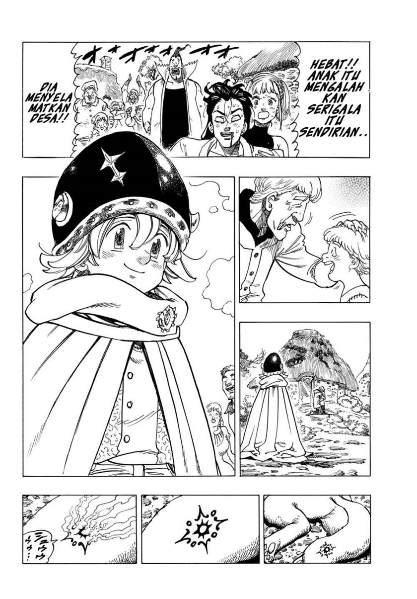 Halaman 34 dari Mokushiroku no Yonkishi Chapter 2