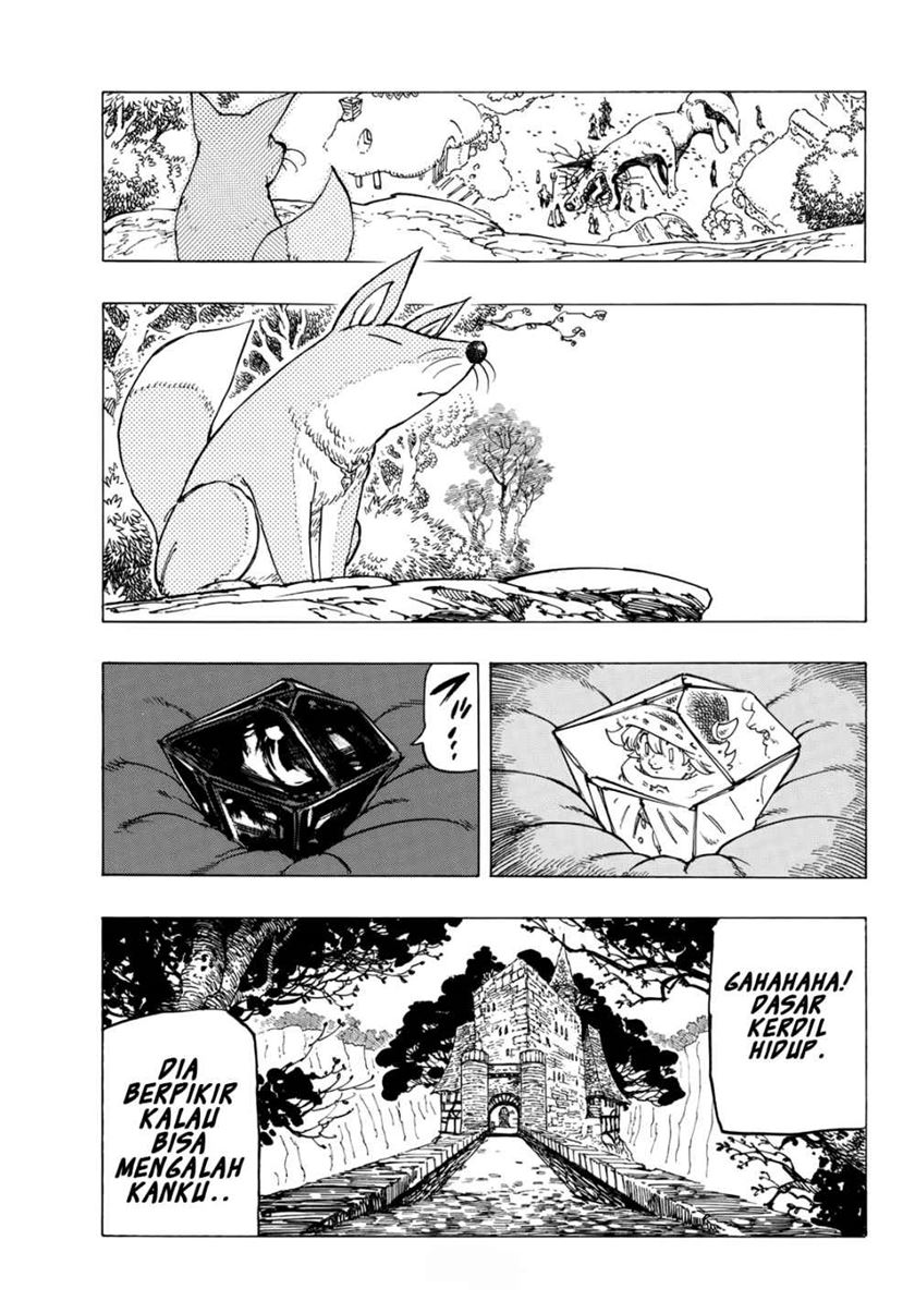 Halaman 35 dari Mokushiroku no Yonkishi Chapter 2
