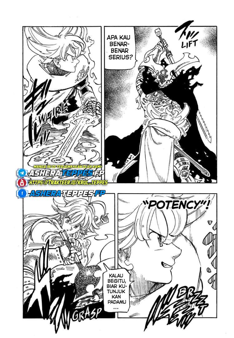 Halaman 13 dari Mokushiroku no Yonkishi Chapter 200
