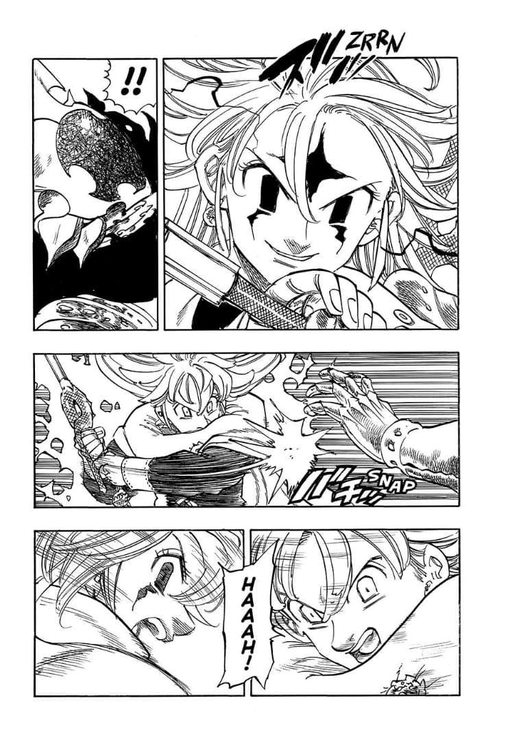 Halaman 14 dari Mokushiroku no Yonkishi Chapter 200