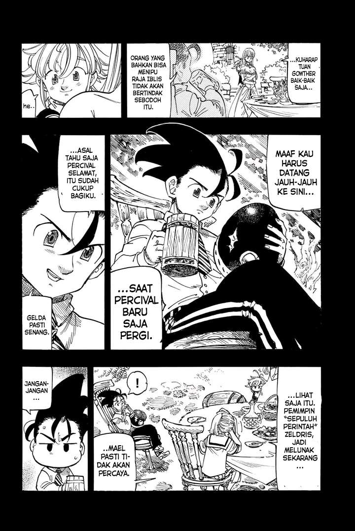 Halaman 25 dari Mokushiroku no Yonkishi Chapter 200