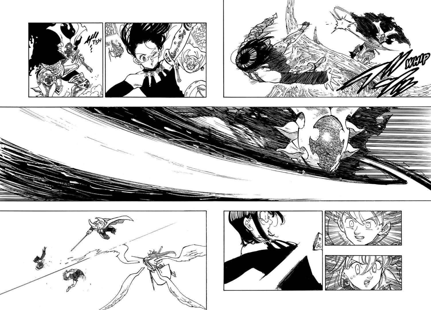 Halaman 4 dari Mokushiroku no Yonkishi Chapter 200