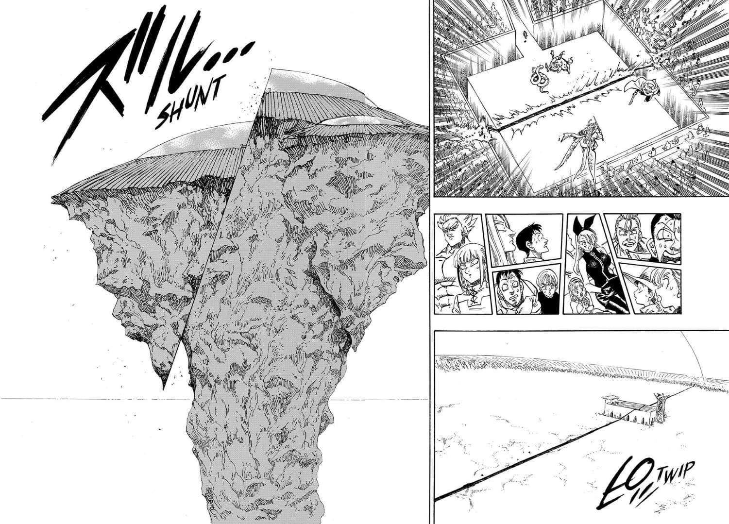 Halaman 5 dari Mokushiroku no Yonkishi Chapter 200