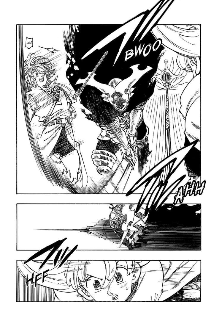 Halaman 8 dari Mokushiroku no Yonkishi Chapter 200
