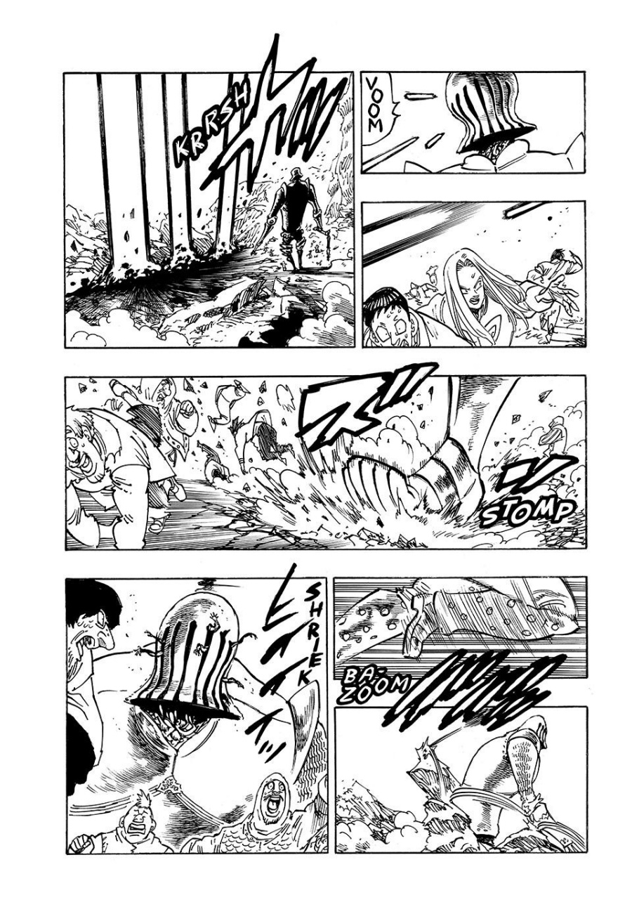 Halaman 14 dari Mokushiroku no Yonkishi Chapter 201