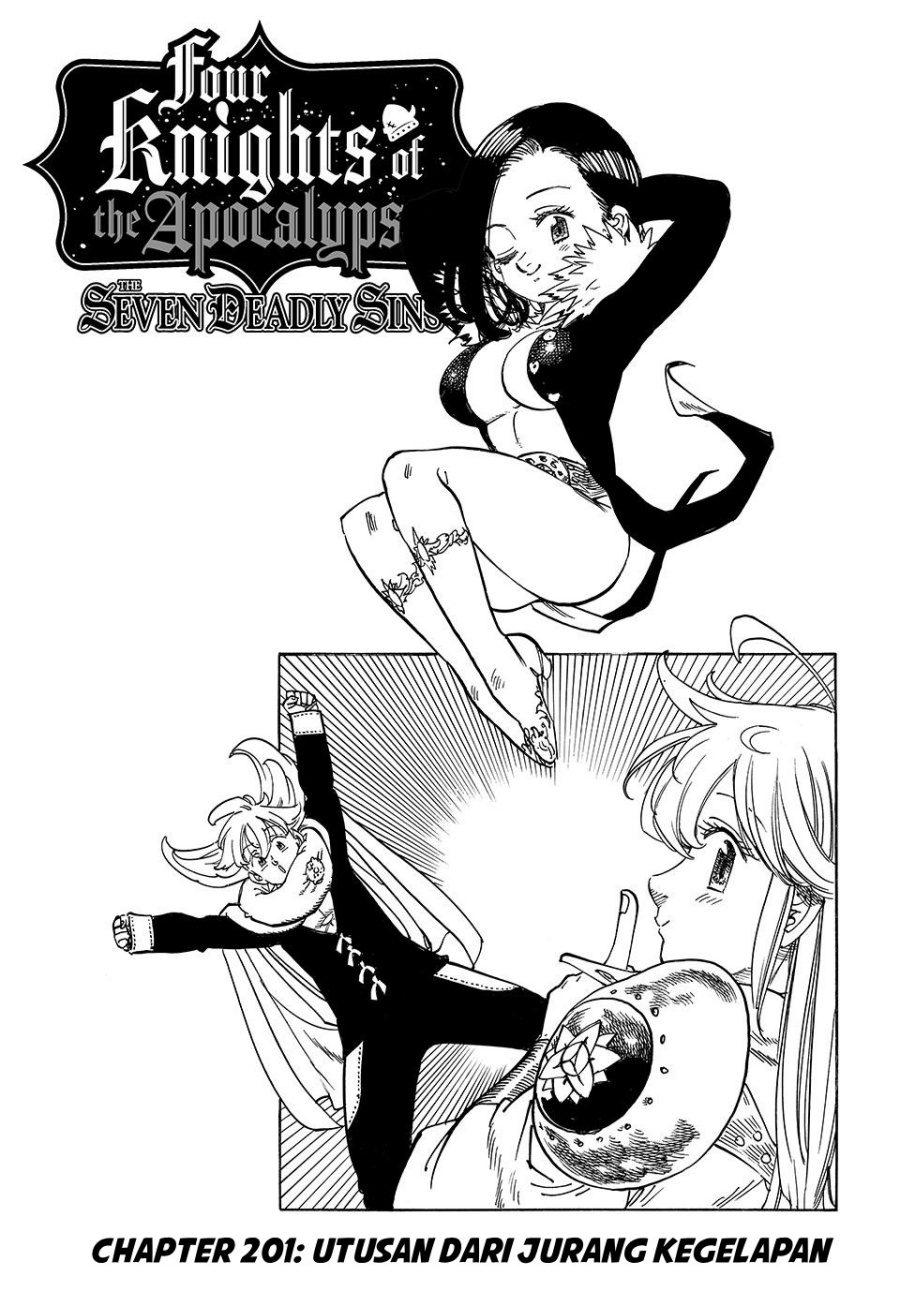 Halaman 2 dari Mokushiroku no Yonkishi Chapter 201
