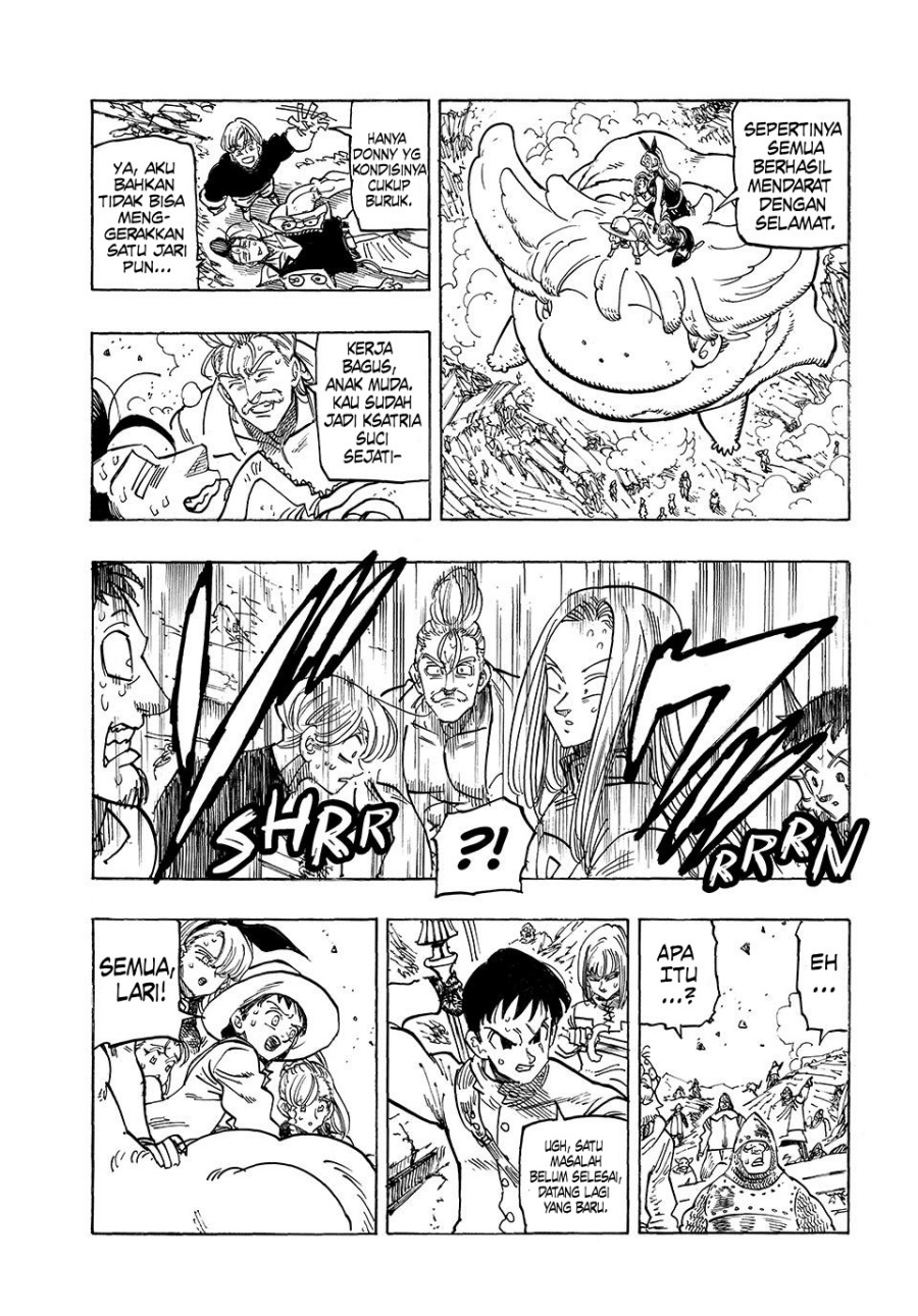 Halaman 8 dari Mokushiroku no Yonkishi Chapter 201