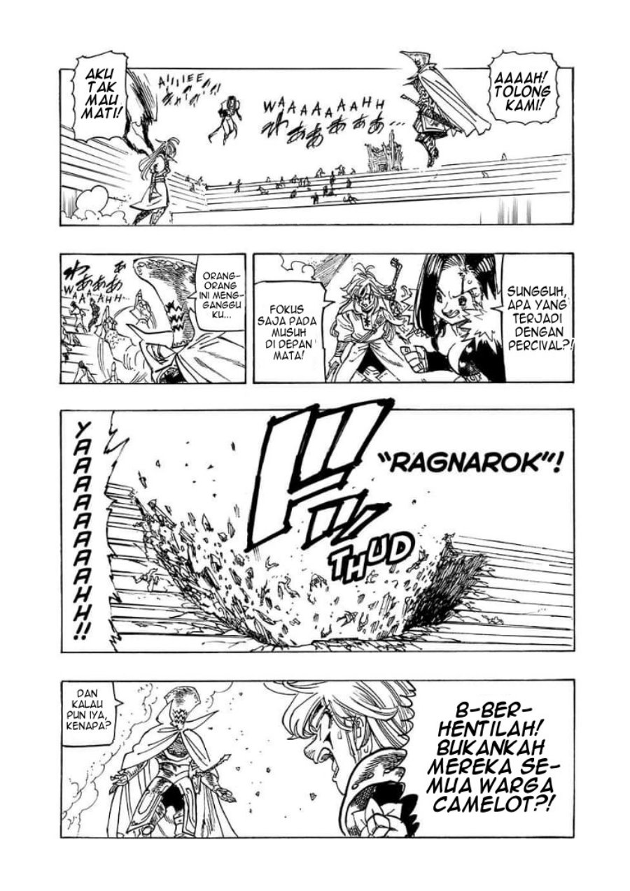 Halaman 12 dari Mokushiroku no Yonkishi Chapter 202