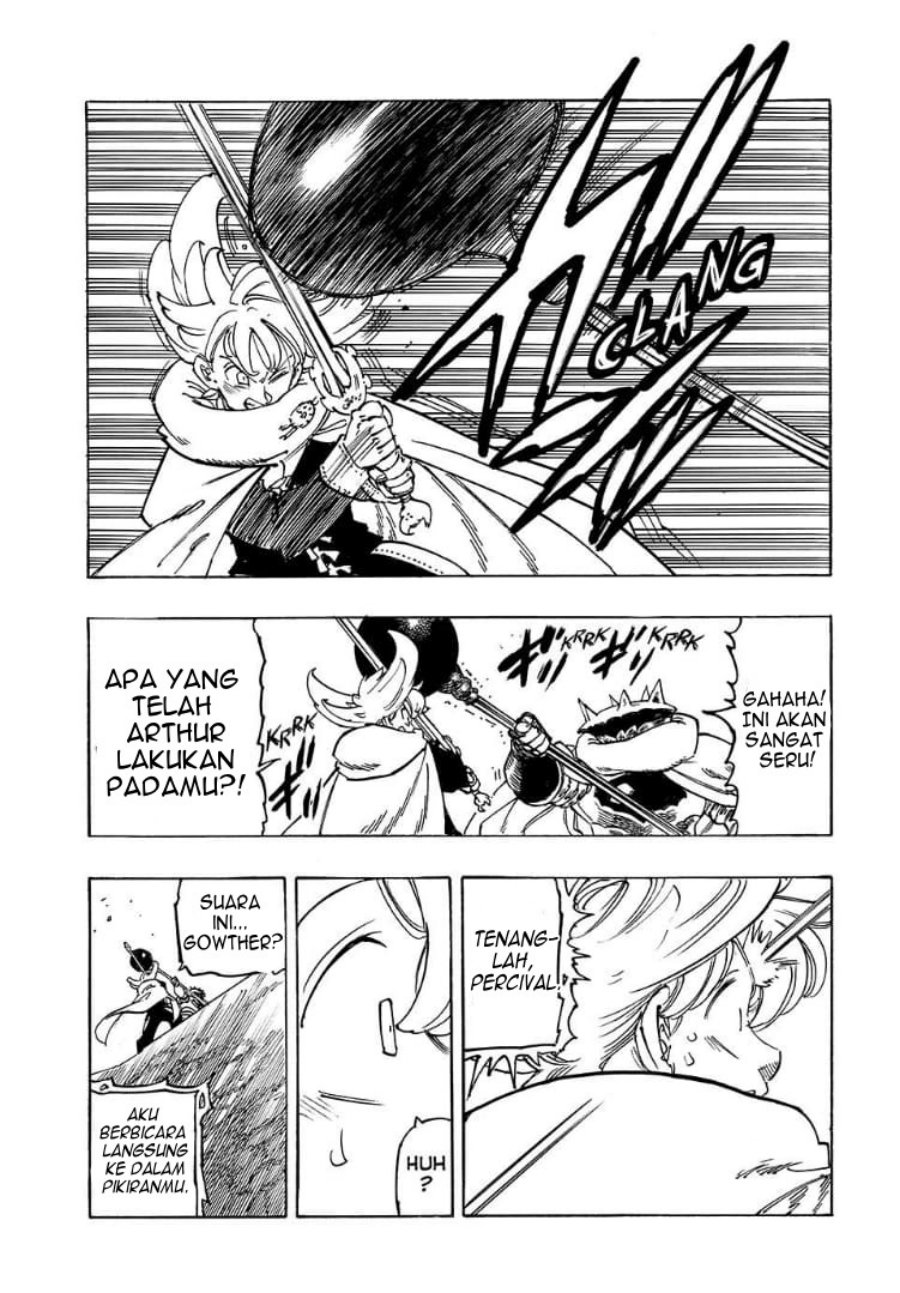 Halaman 14 dari Mokushiroku no Yonkishi Chapter 202