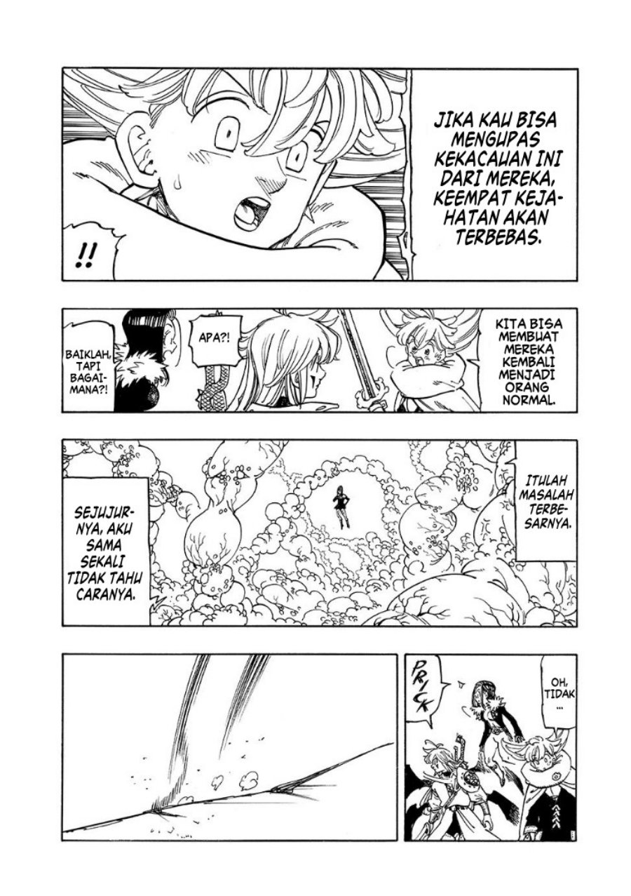 Halaman 11 dari Mokushiroku no Yonkishi Chapter 203