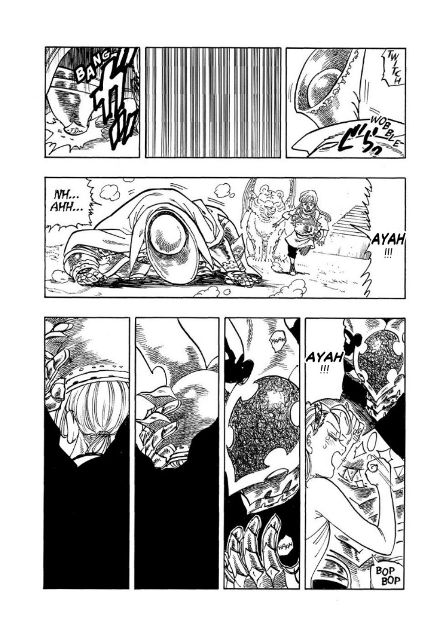 Halaman 13 dari Mokushiroku no Yonkishi Chapter 203