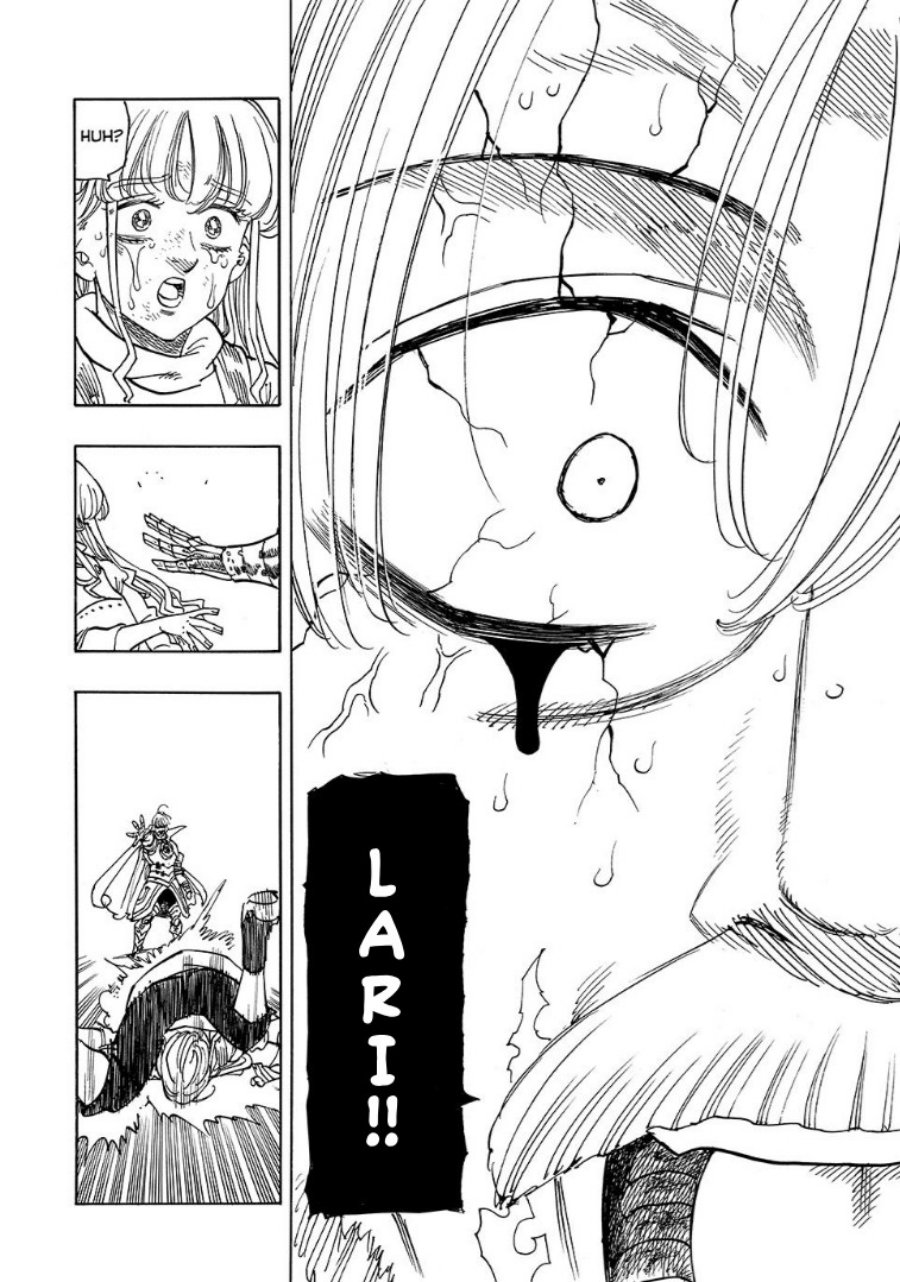 Halaman 16 dari Mokushiroku no Yonkishi Chapter 203