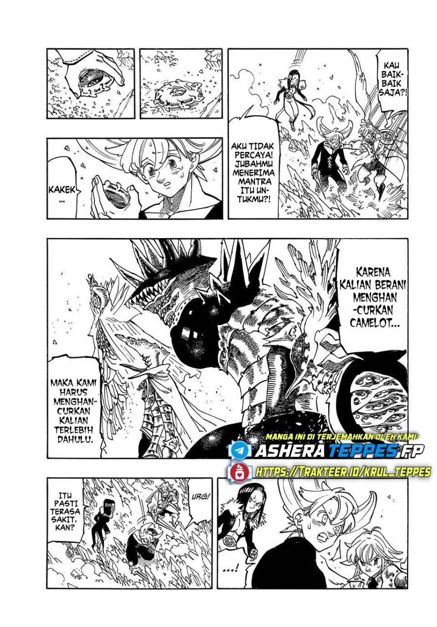 Halaman 10 dari Mokushiroku no Yonkishi Chapter 204