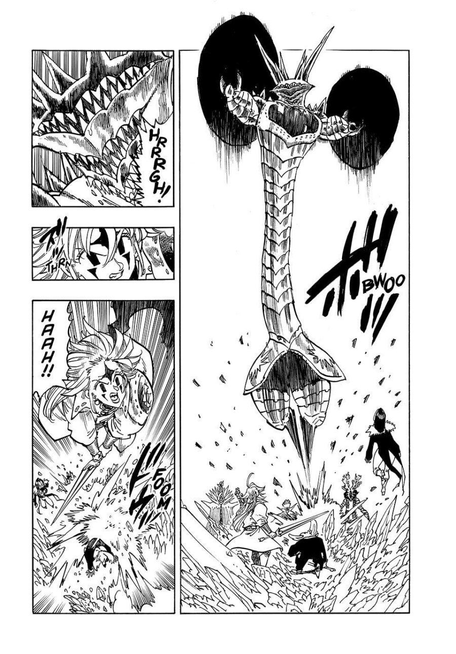 Halaman 11 dari Mokushiroku no Yonkishi Chapter 204