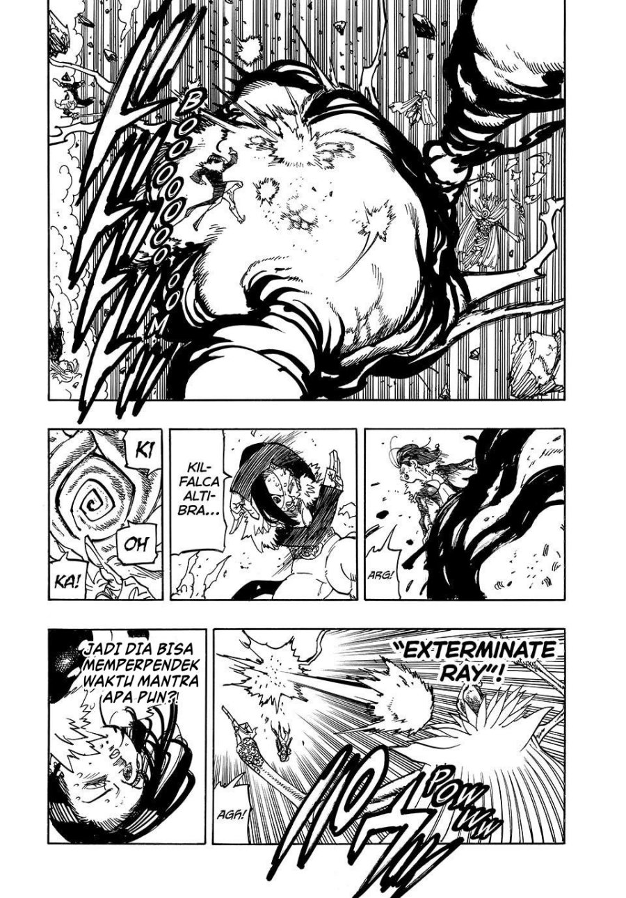 Halaman 15 dari Mokushiroku no Yonkishi Chapter 204