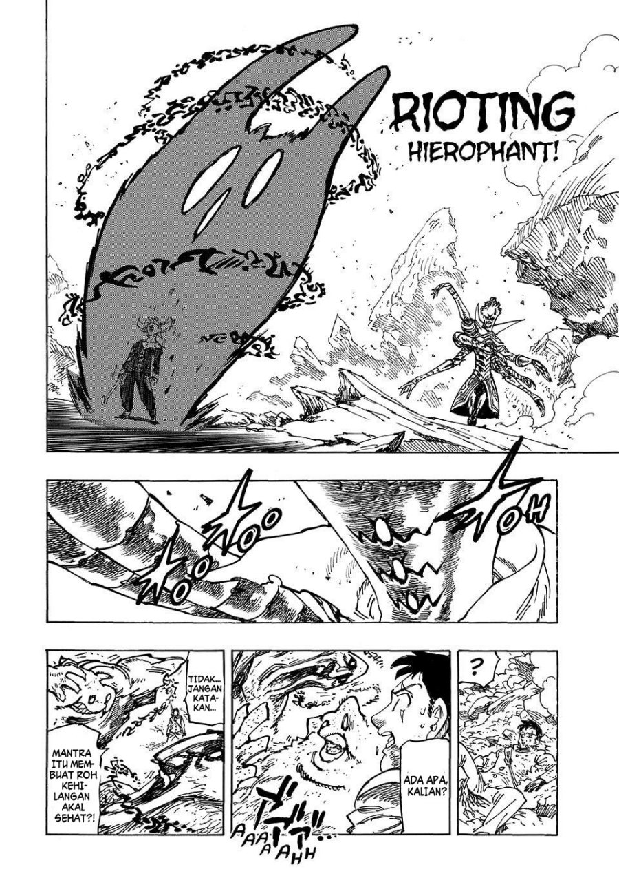 Halaman 17 dari Mokushiroku no Yonkishi Chapter 204
