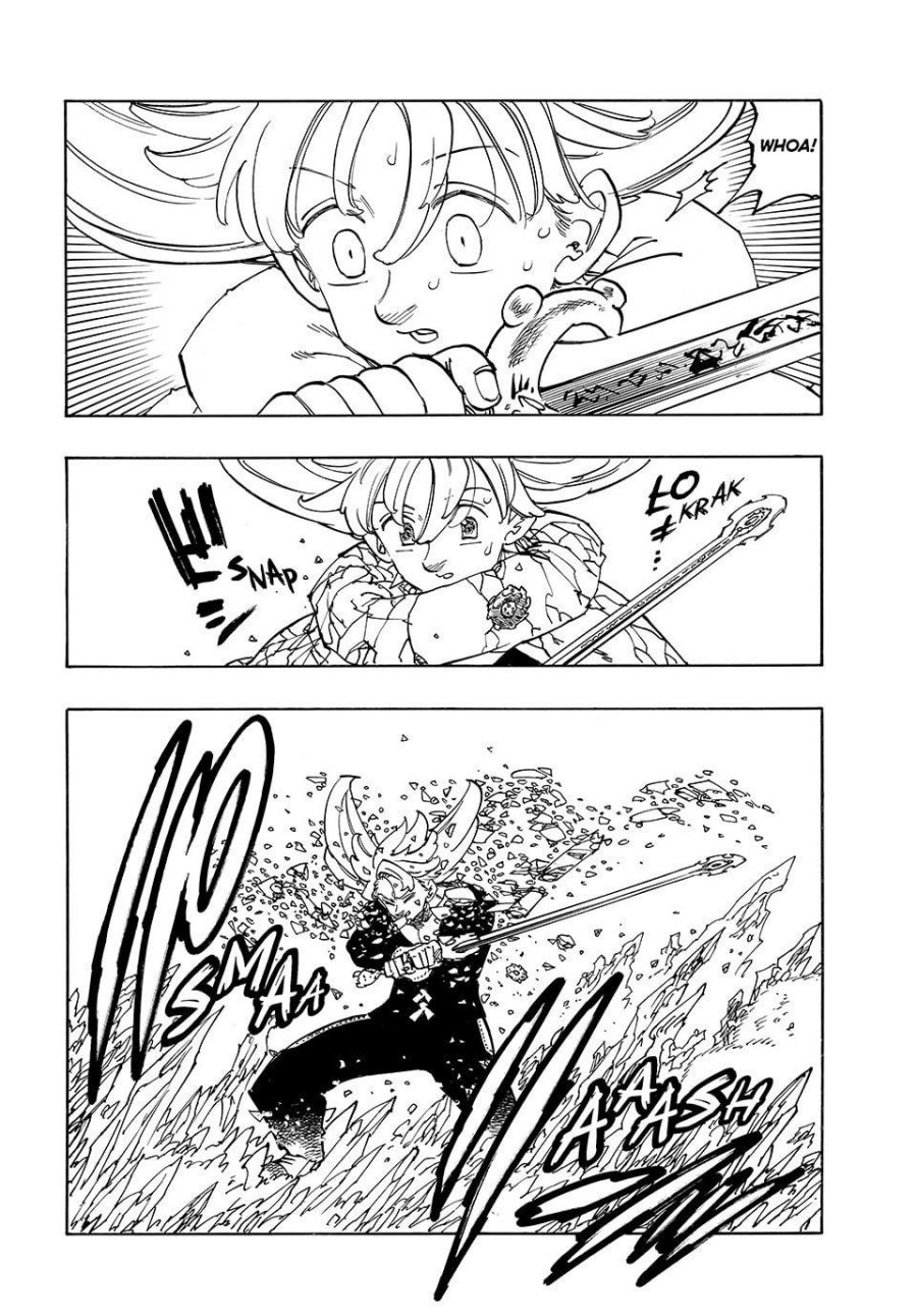 Halaman 9 dari Mokushiroku no Yonkishi Chapter 204