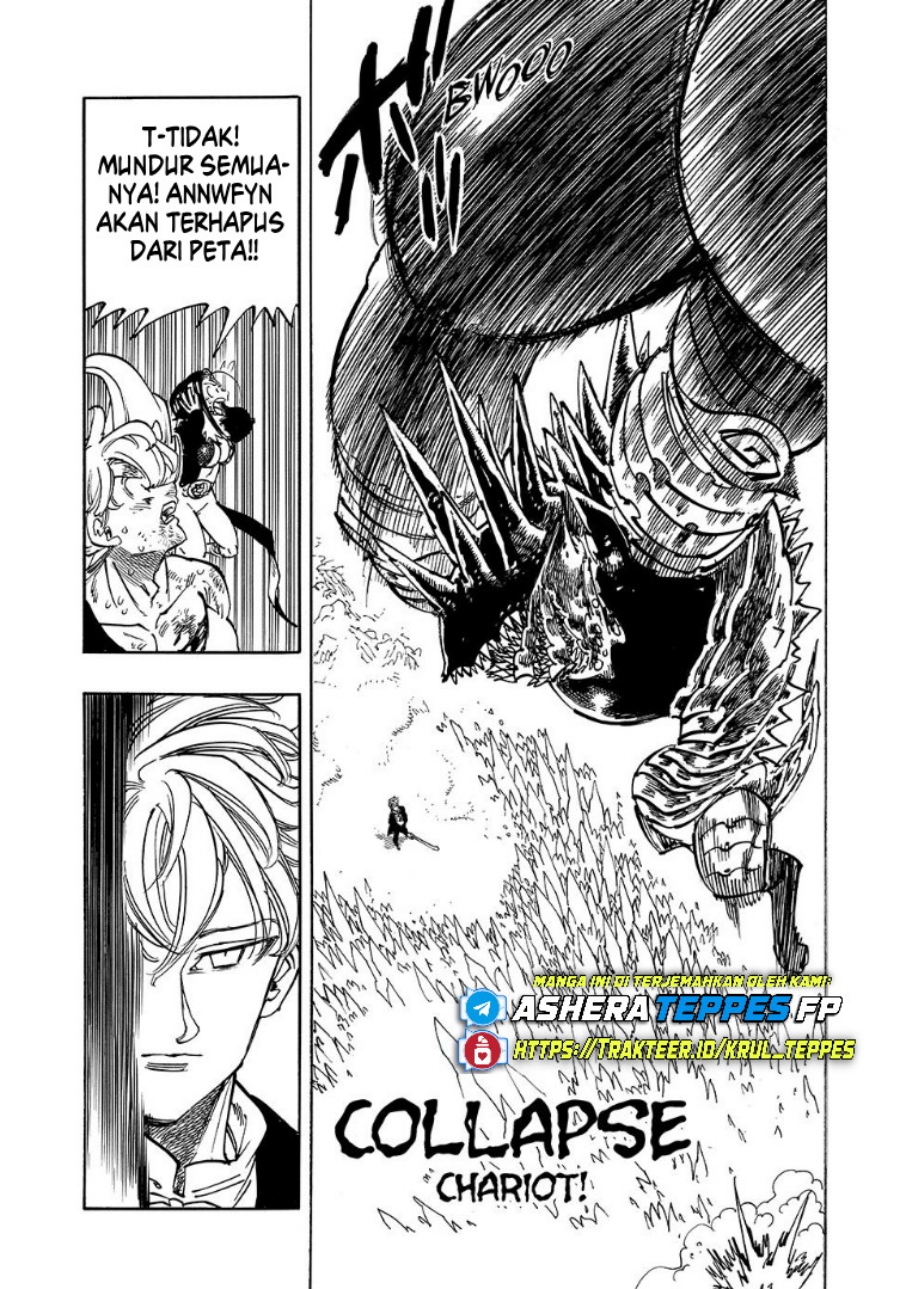 Halaman 10 dari Mokushiroku no Yonkishi Chapter 205