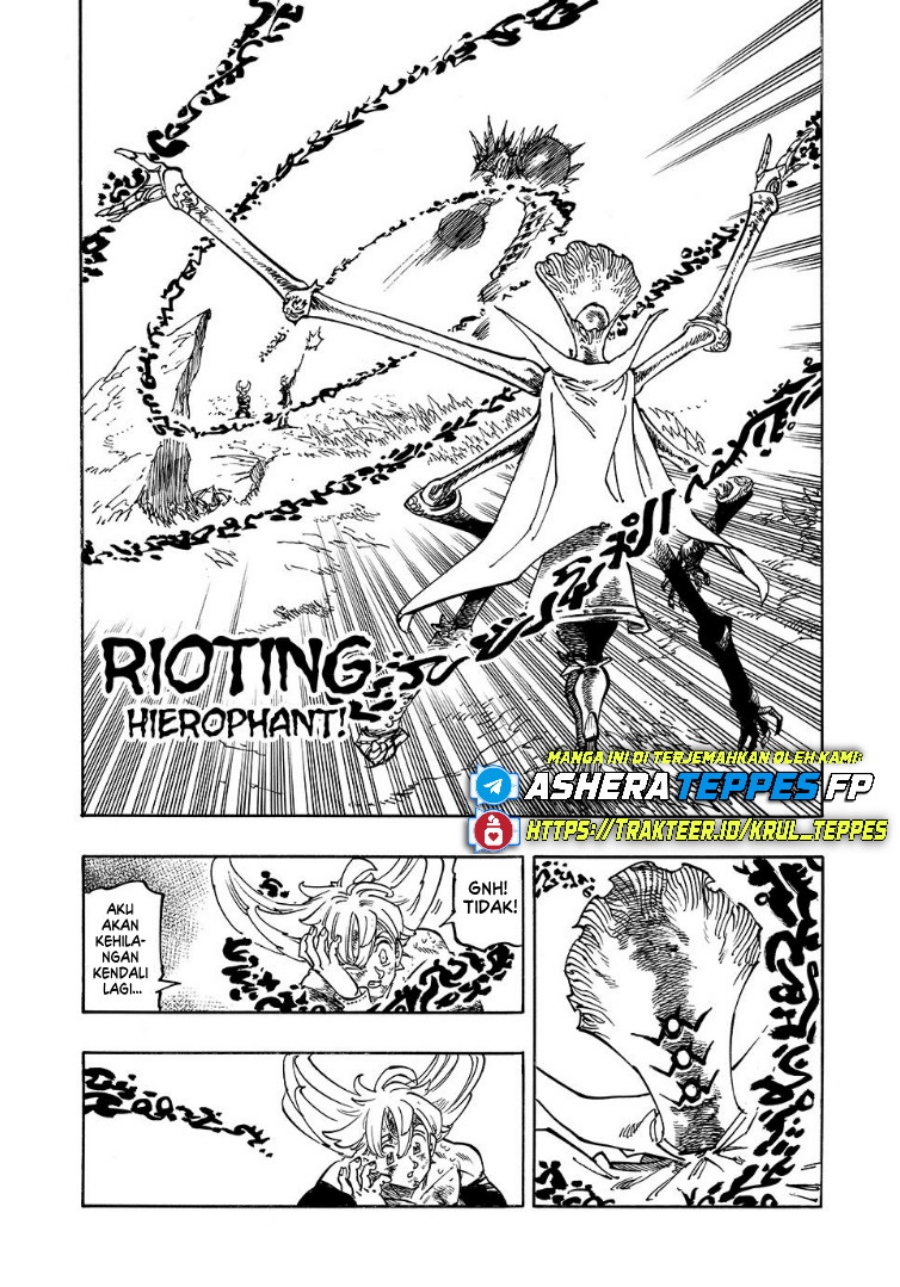 Halaman 12 dari Mokushiroku no Yonkishi Chapter 205