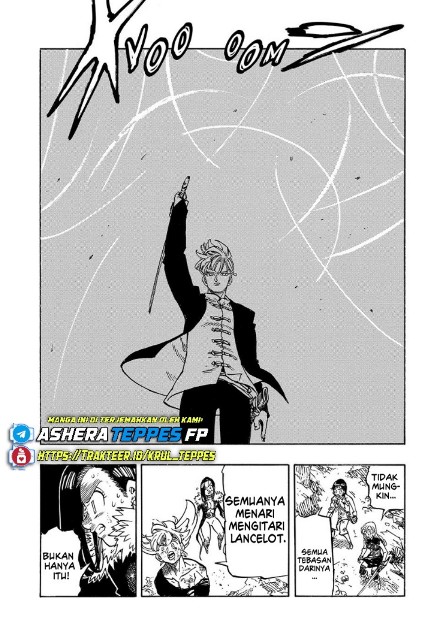 Halaman 18 dari Mokushiroku no Yonkishi Chapter 205