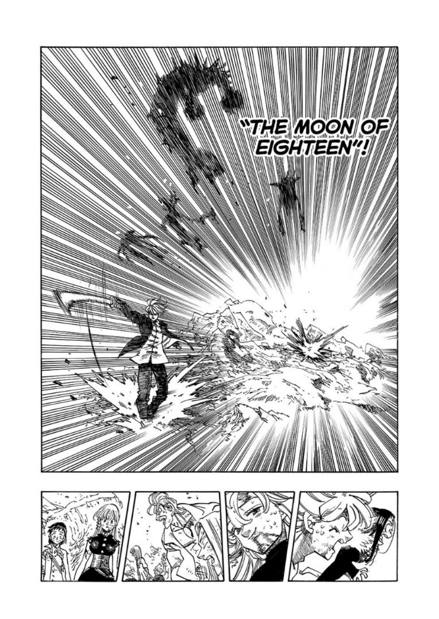 Halaman 20 dari Mokushiroku no Yonkishi Chapter 205