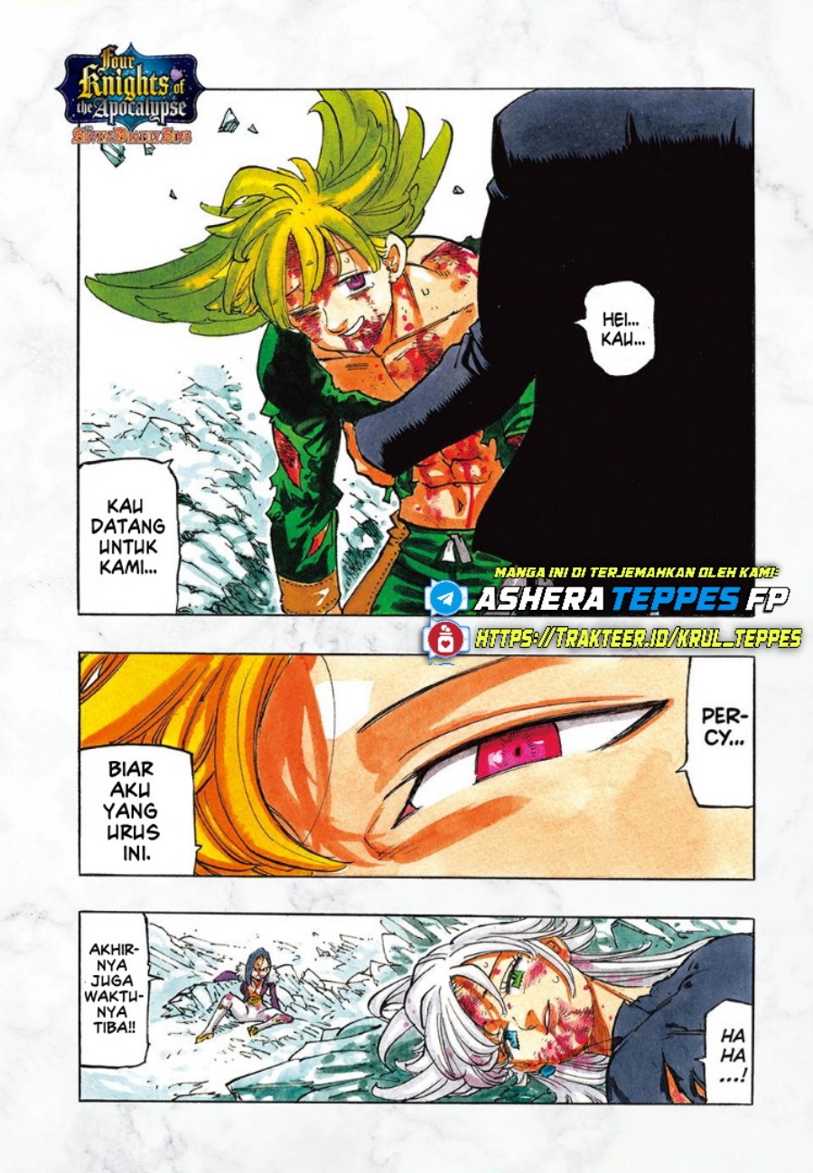 Halaman 3 dari Mokushiroku no Yonkishi Chapter 205