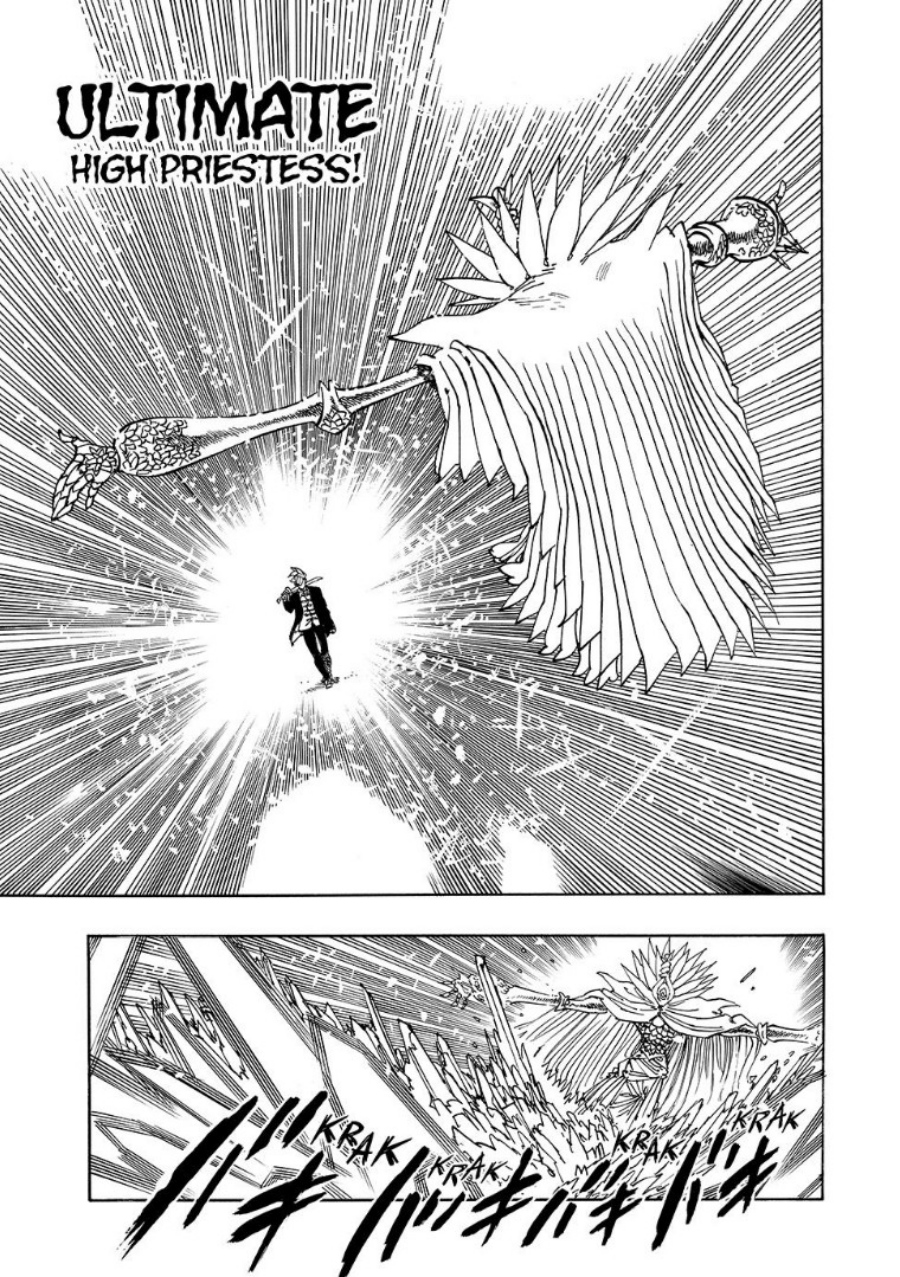 Halaman 8 dari Mokushiroku no Yonkishi Chapter 205