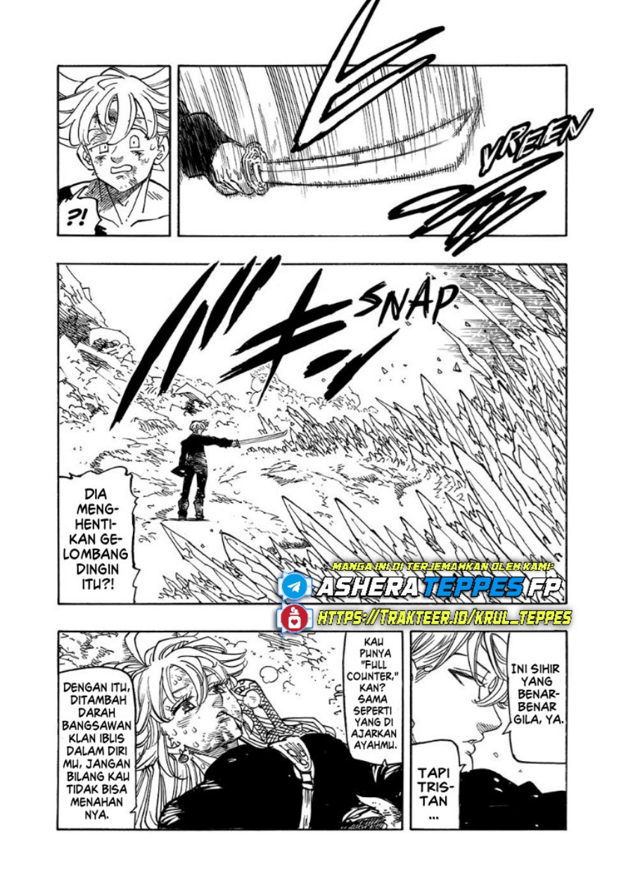 Halaman 9 dari Mokushiroku no Yonkishi Chapter 205