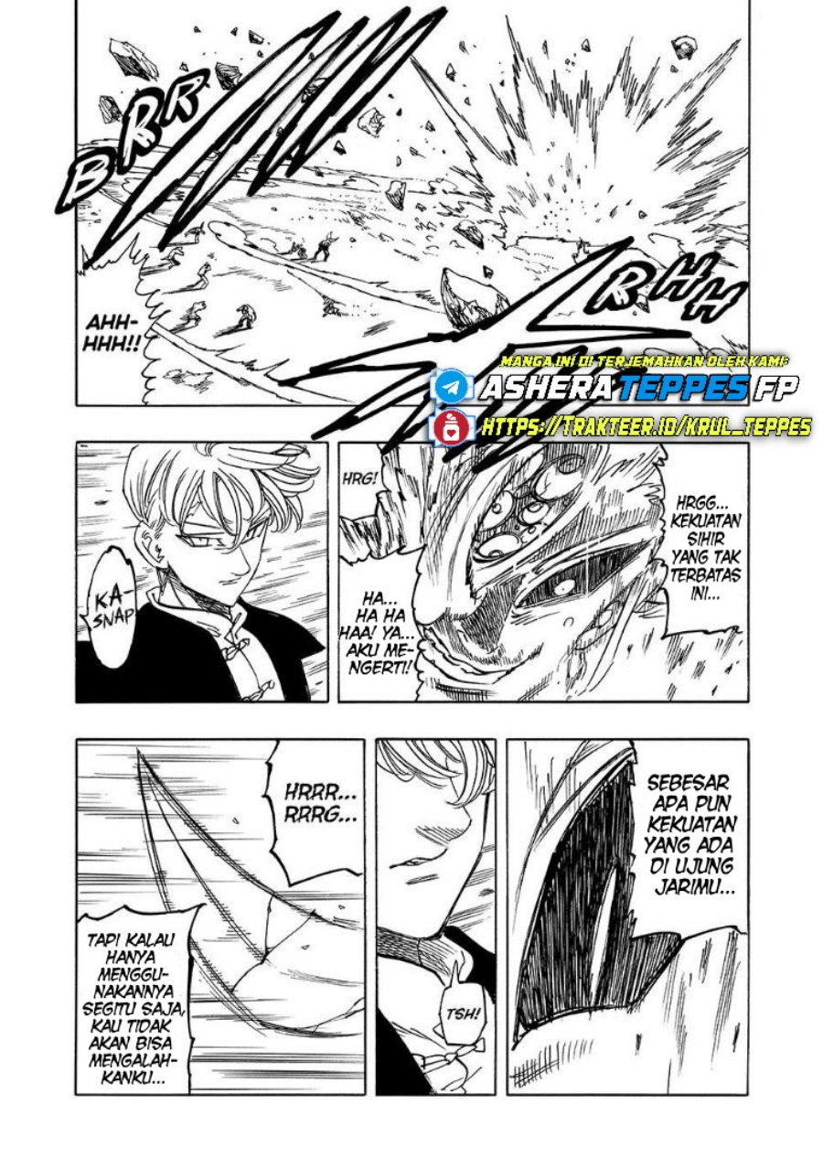 Halaman 10 dari Mokushiroku no Yonkishi Chapter 206