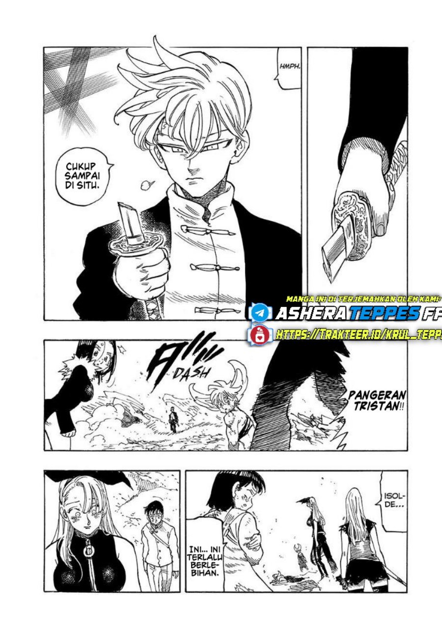 Halaman 12 dari Mokushiroku no Yonkishi Chapter 206