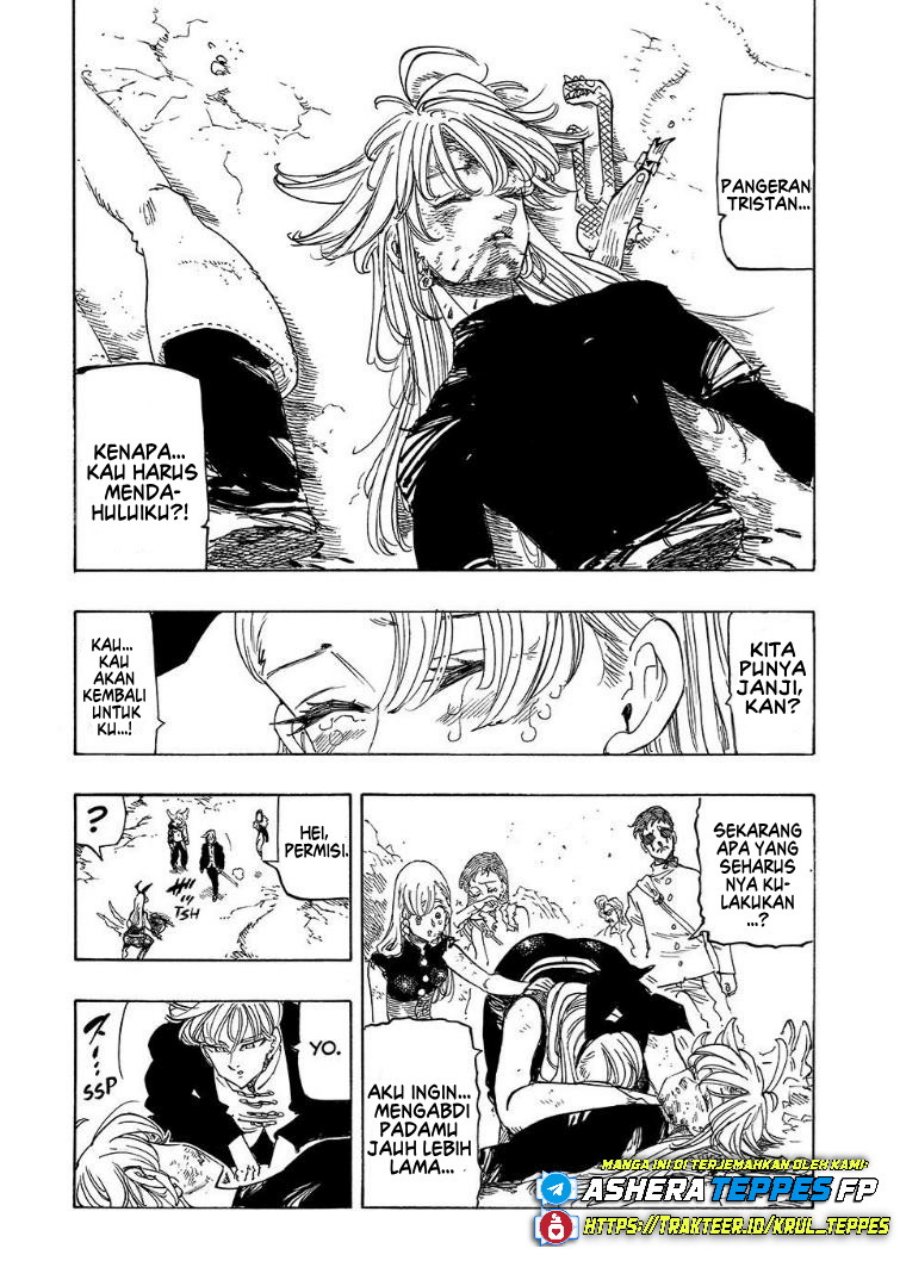Halaman 13 dari Mokushiroku no Yonkishi Chapter 206