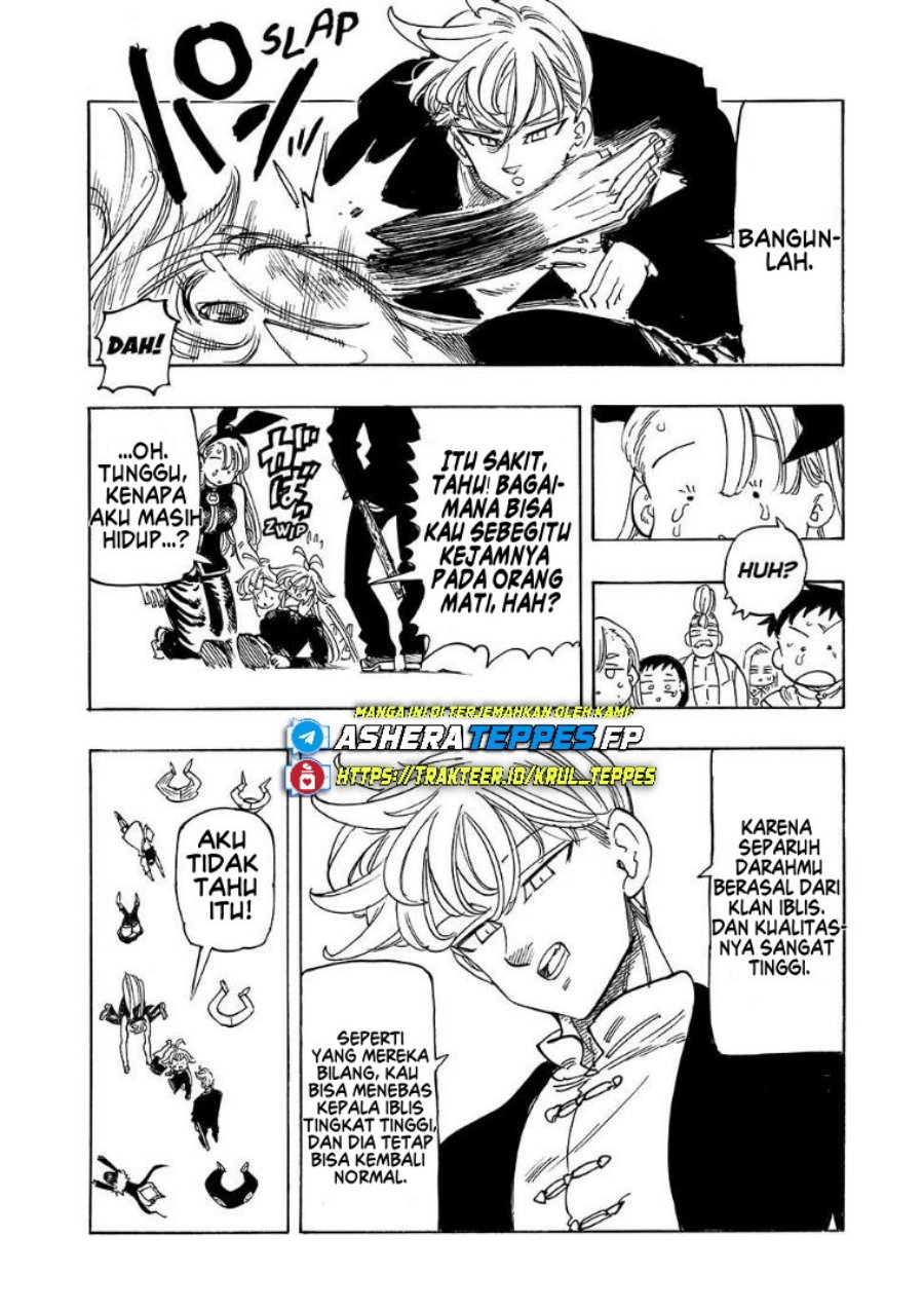 Halaman 14 dari Mokushiroku no Yonkishi Chapter 206