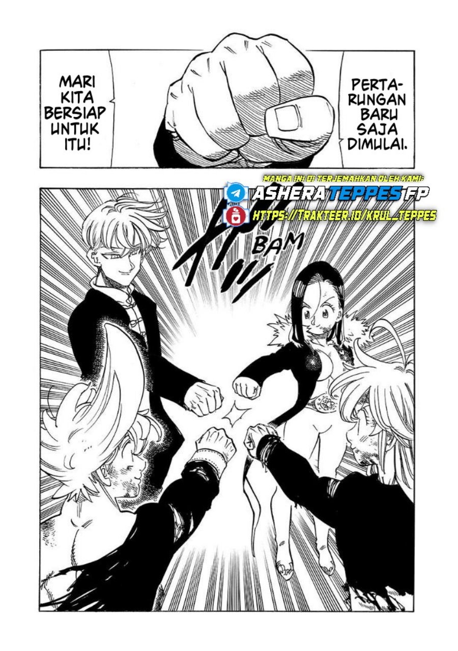 Halaman 17 dari Mokushiroku no Yonkishi Chapter 206