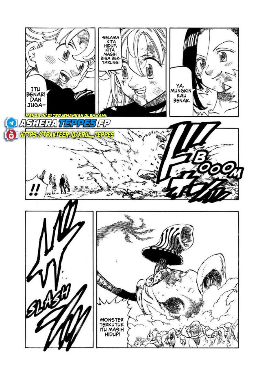 Halaman 18 dari Mokushiroku no Yonkishi Chapter 206