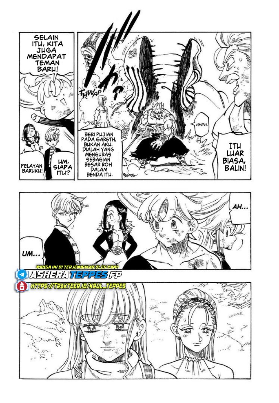 Halaman 19 dari Mokushiroku no Yonkishi Chapter 206
