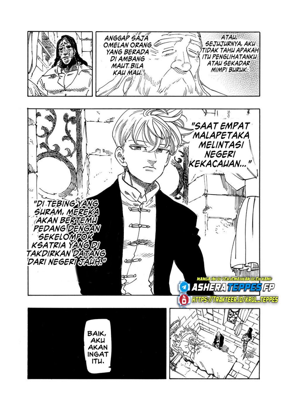 Halaman 21 dari Mokushiroku no Yonkishi Chapter 207