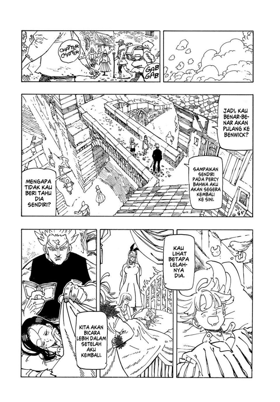 Halaman 22 dari Mokushiroku no Yonkishi Chapter 207