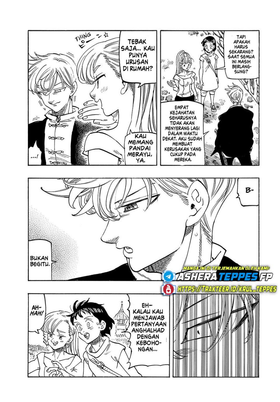 Halaman 23 dari Mokushiroku no Yonkishi Chapter 207