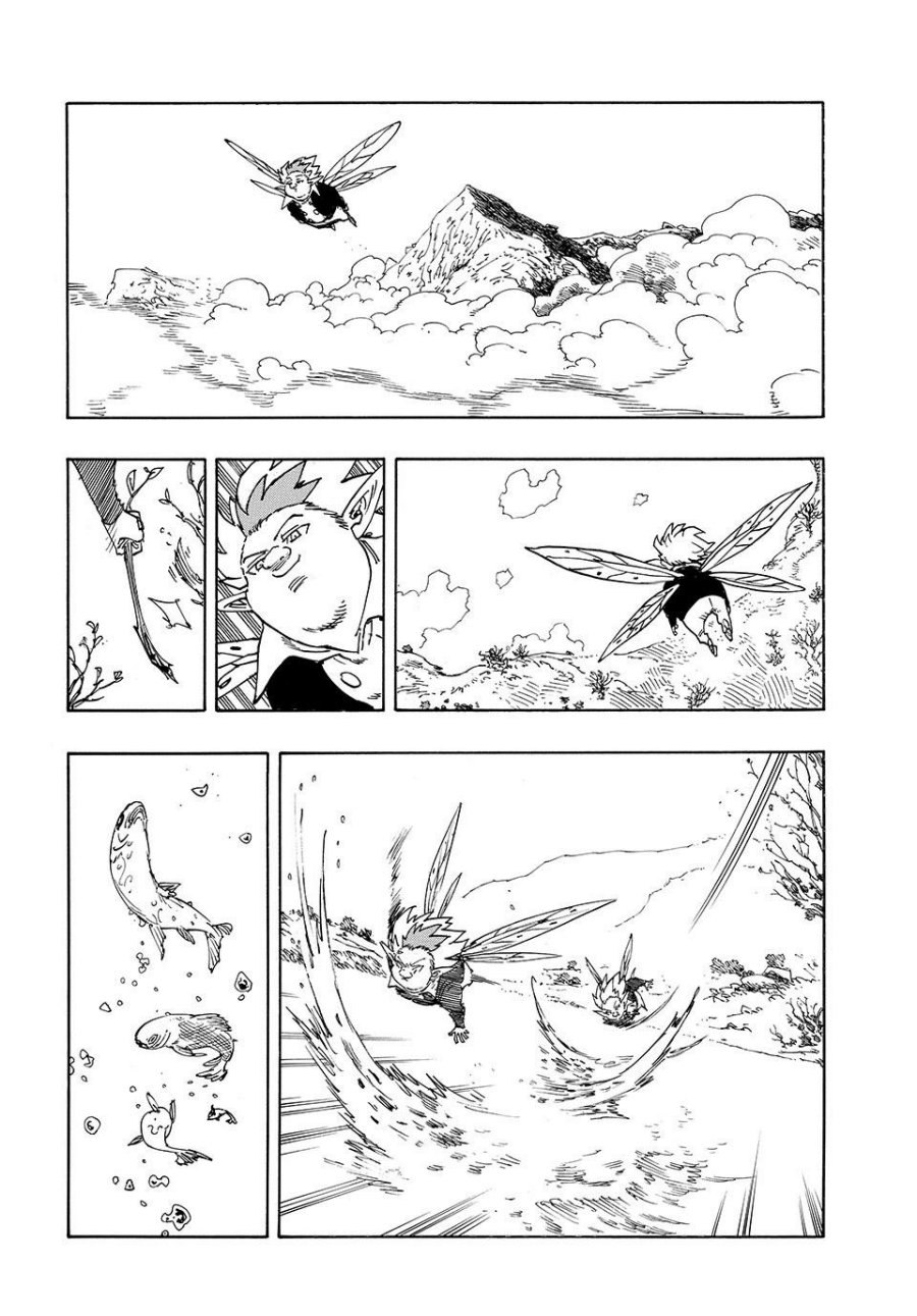 Halaman 26 dari Mokushiroku no Yonkishi Chapter 207