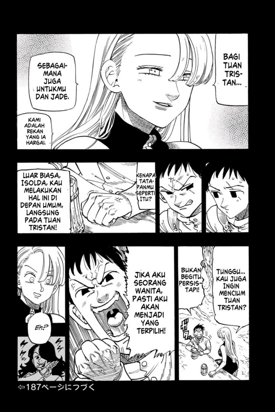 Halaman 6 dari Mokushiroku no Yonkishi Chapter 207
