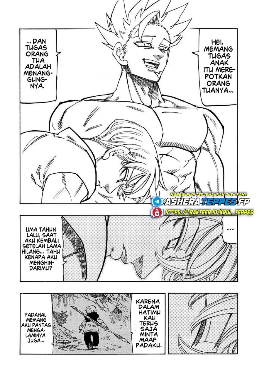 Halaman 13 dari Mokushiroku no Yonkishi Chapter 208