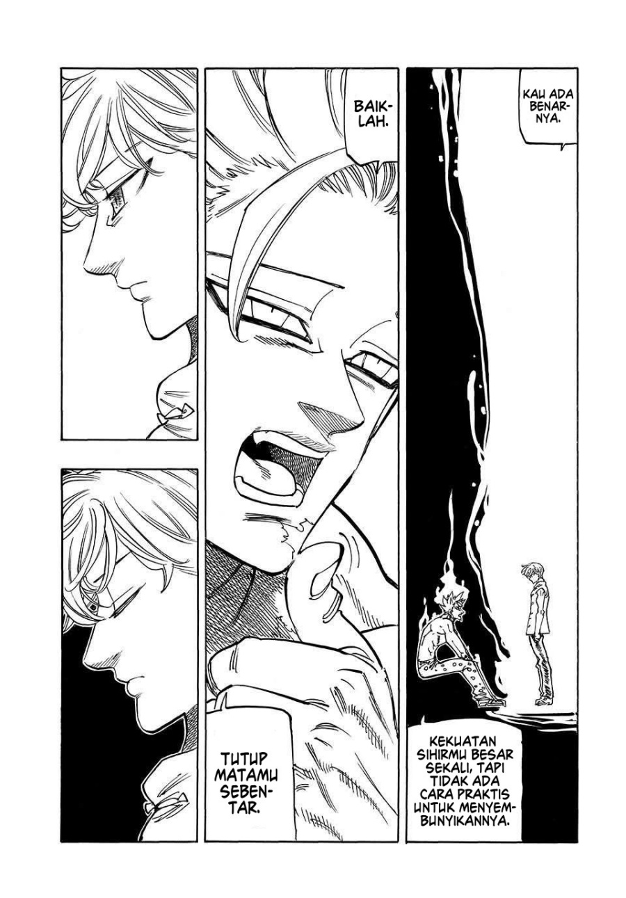Halaman 16 dari Mokushiroku no Yonkishi Chapter 208