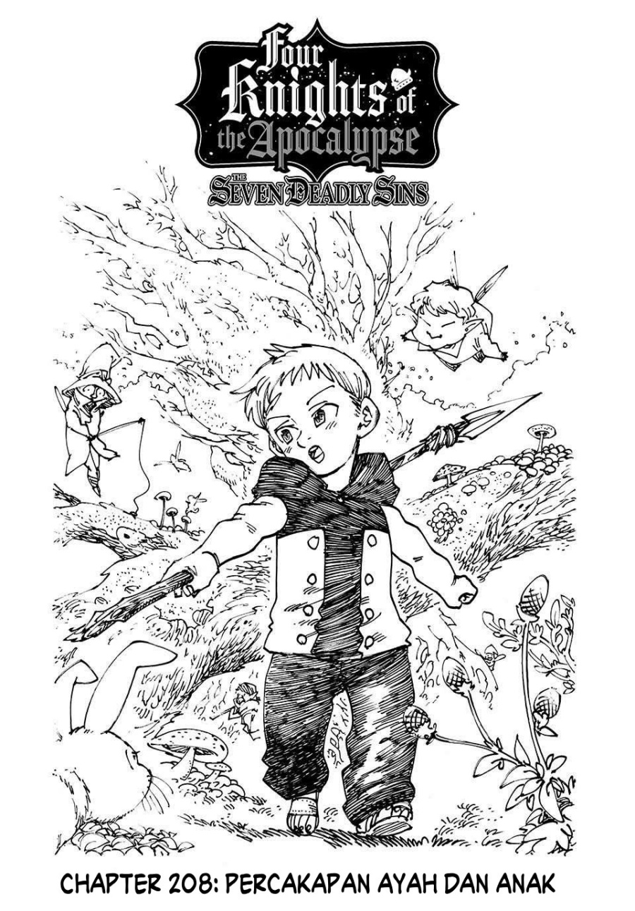 Halaman 2 dari Mokushiroku no Yonkishi Chapter 208