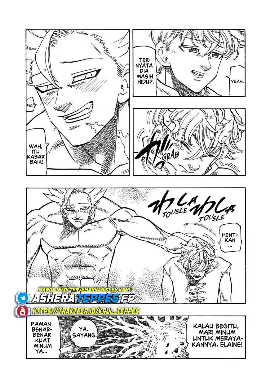 Halaman 8 dari Mokushiroku no Yonkishi Chapter 208