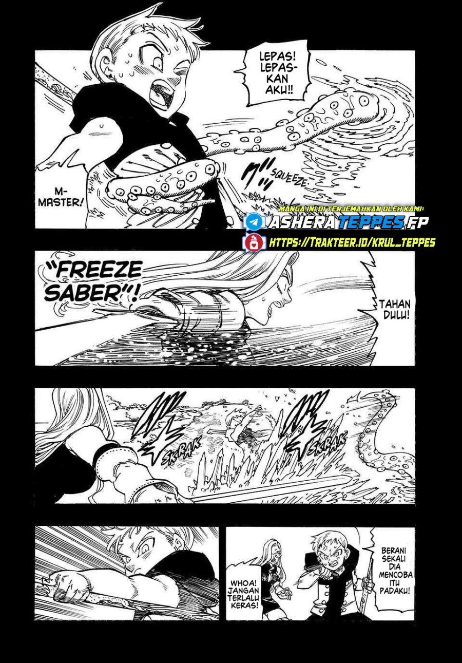 Halaman 13 dari Mokushiroku no Yonkishi Chapter 209