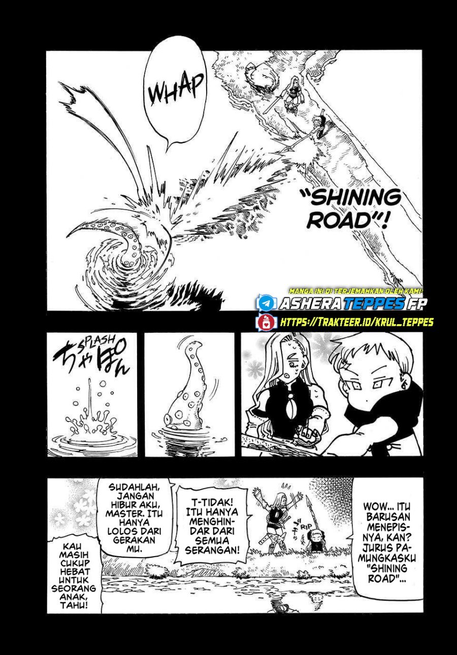 Halaman 14 dari Mokushiroku no Yonkishi Chapter 209